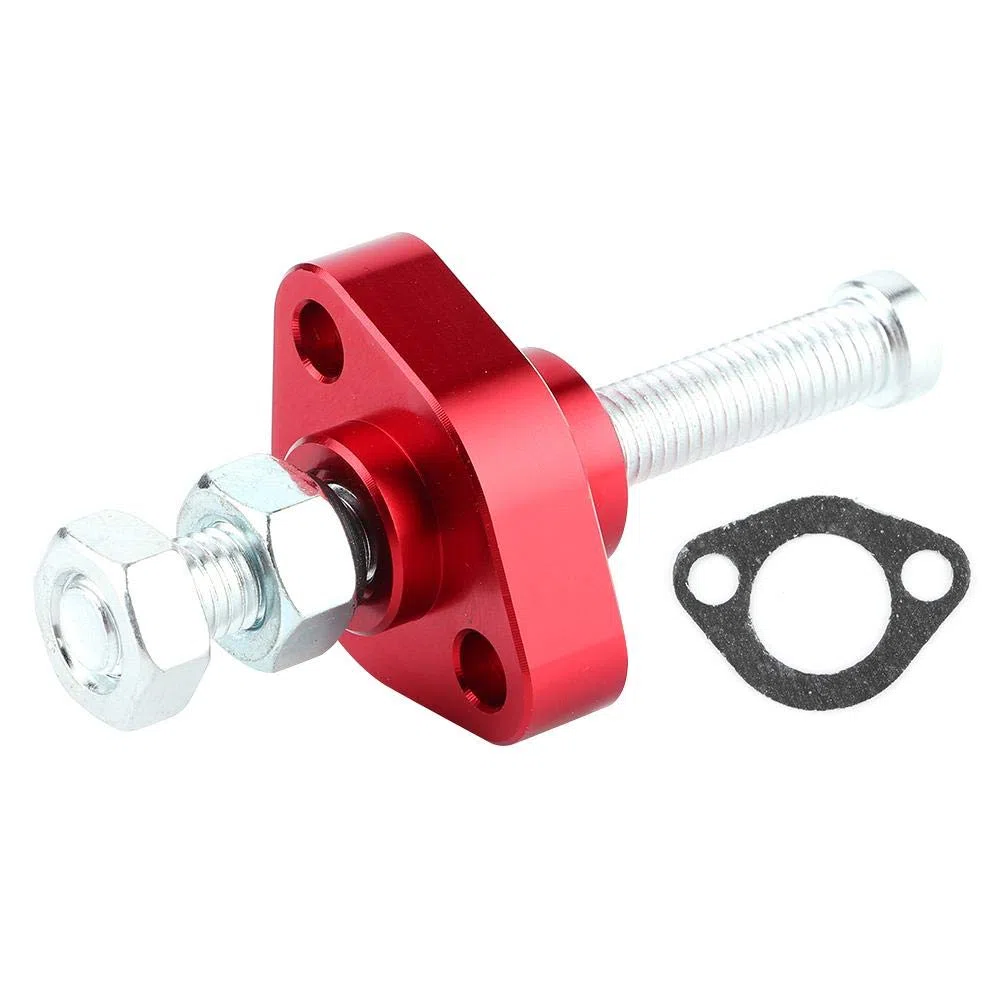 Yctze Tensor de Cadena de levas Junta de Ajuste del Tensor de Cadena de distribución Piezas de la Motocicleta aptas para CBR600F F3 F4 F4i CBR900 RR CBR900F(Rojo)