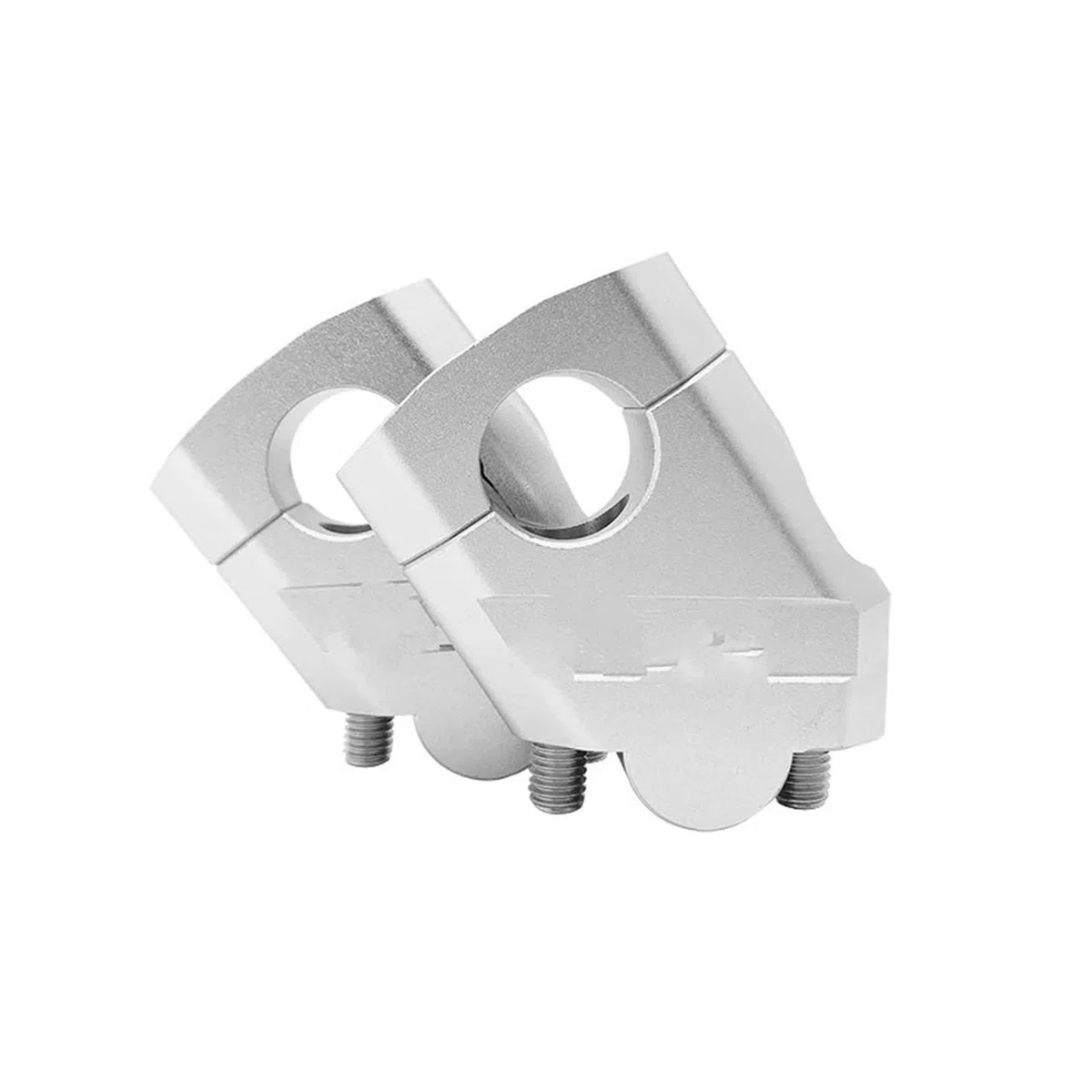 Motocicleta Riser para BMW para R850R para F800ST R para 850R F800 ST para R850 RR 850 RF 800 ST 22 Mm Abrazadera Manillar Montaje Barra Elevadora Motocicleta Kit Barras Elevadoras(22mm Silver)