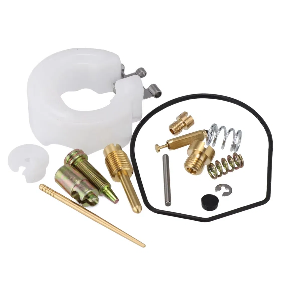 Kits de reparación Kit Reconstrucción Reparación Carburador Compatible con Dellorto PHBN PHVA Jets Principales Kit Reparación Piezas Repuesto Tornillo Mezcla Aire