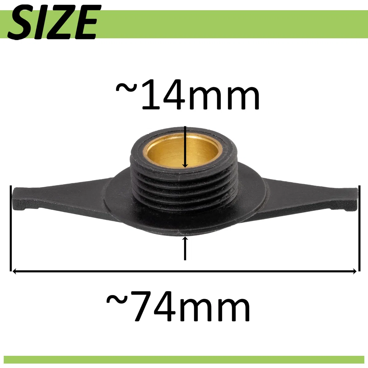 AERZETIX - C70601 - Tornillo sin fin de bomba de aceite para motosierra - compatible con Solo 639 , 645 , 650 DEKO , 651 , 651H , 651SP , 644 , 644H , 665 , 646