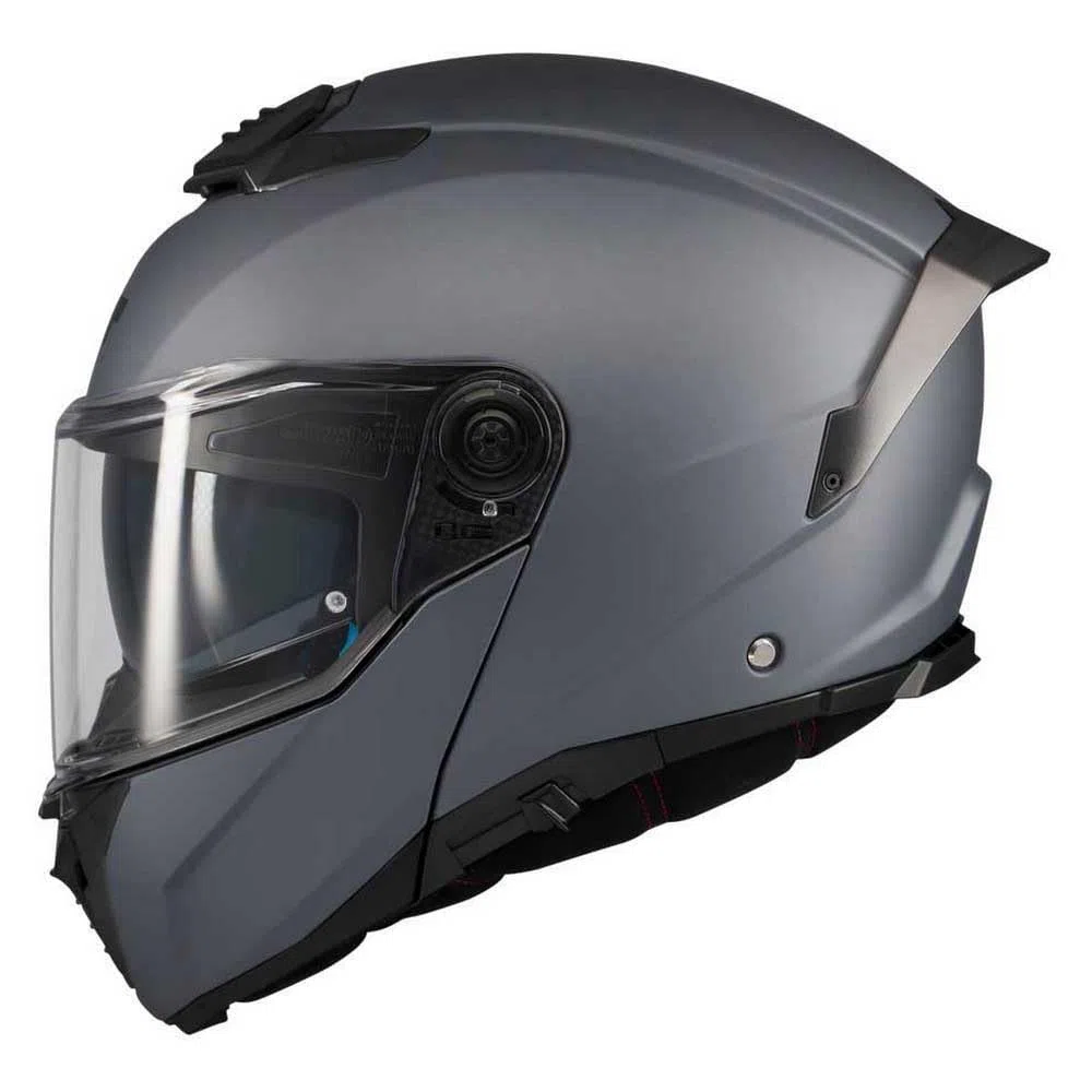 MT Helmets Atom 2 SV, Casco moto Modular Flip-Up, Visor Solar Retráctil, Interior Lavable, Preparado Intercomunicador UCS, Bloqueo frontal, Visor con posición Ventilación, Homologado ECE 22.06 & DOT