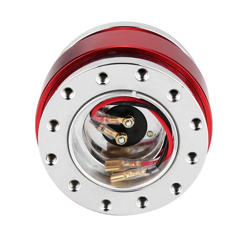 Volante De Liberación Rápida, 6 Agujeros Ejes De Volante Adaptador De Cubo De Liberación Rápida Universal Para Volante, Universal Adaptador De Placa De Conversión De Volante Para Volante De 6 Tornillo
