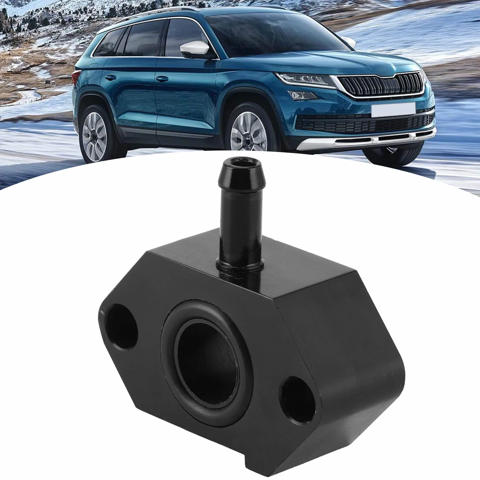 Adaptador de Sensor de Indicador de Impulso Montaje del Adaptador del Sensor del Indicador de Impulso Ajuste de Aluminio para TFSI TSI 1,2 T/1,4 T 1,6 1,9 2,0 TDI