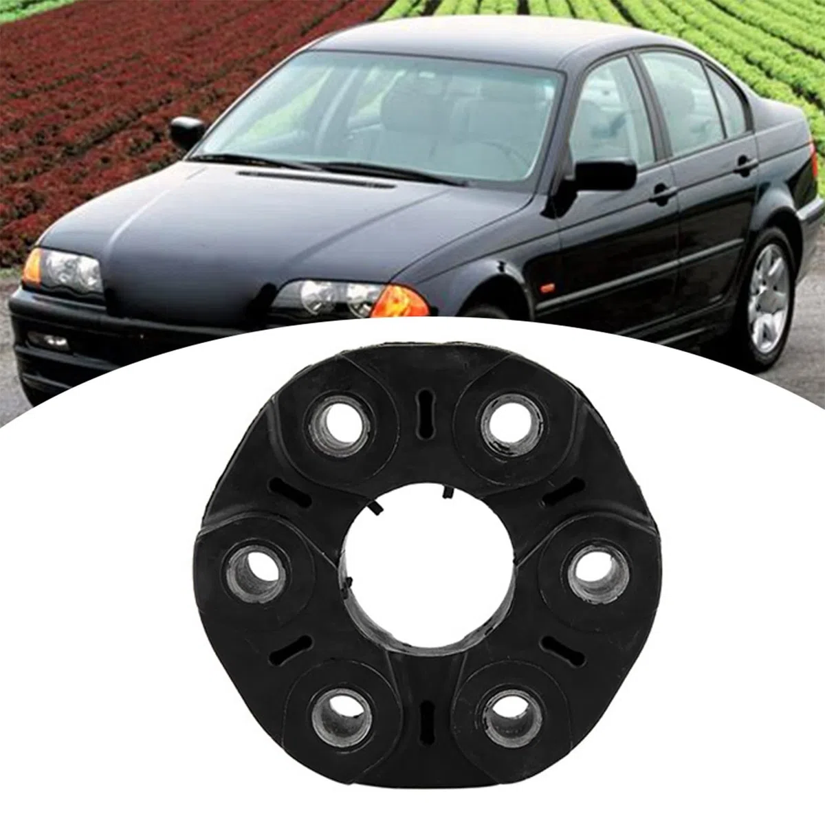 Akozon - Disco de Junta Flexible de Acoplamiento de Eje de Transmisión de 96 Mm para E46 E36 E39 E34 X5 26117511454