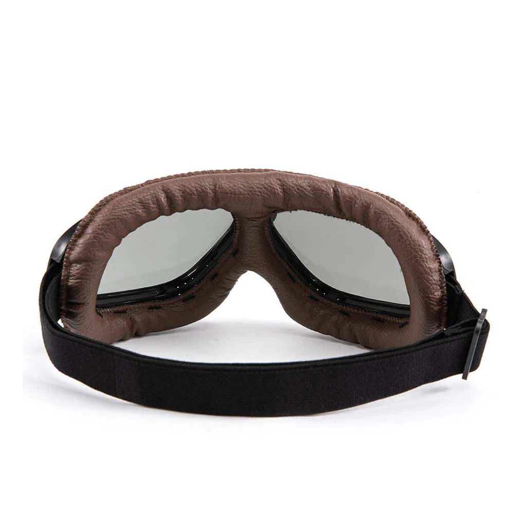 Gafas de motocicleta Protección ocular a prueba de viento para Motocross Cruiser Scooter Biker Racer Cruiser Touring Goggle Gafas de esquí