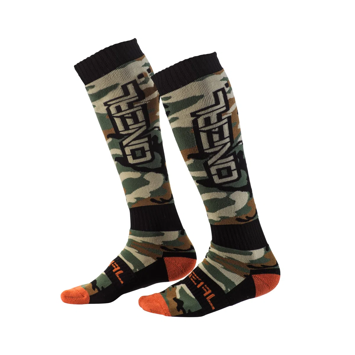 O`Neal Pro MX Sock WOODS CAMO Black/Green