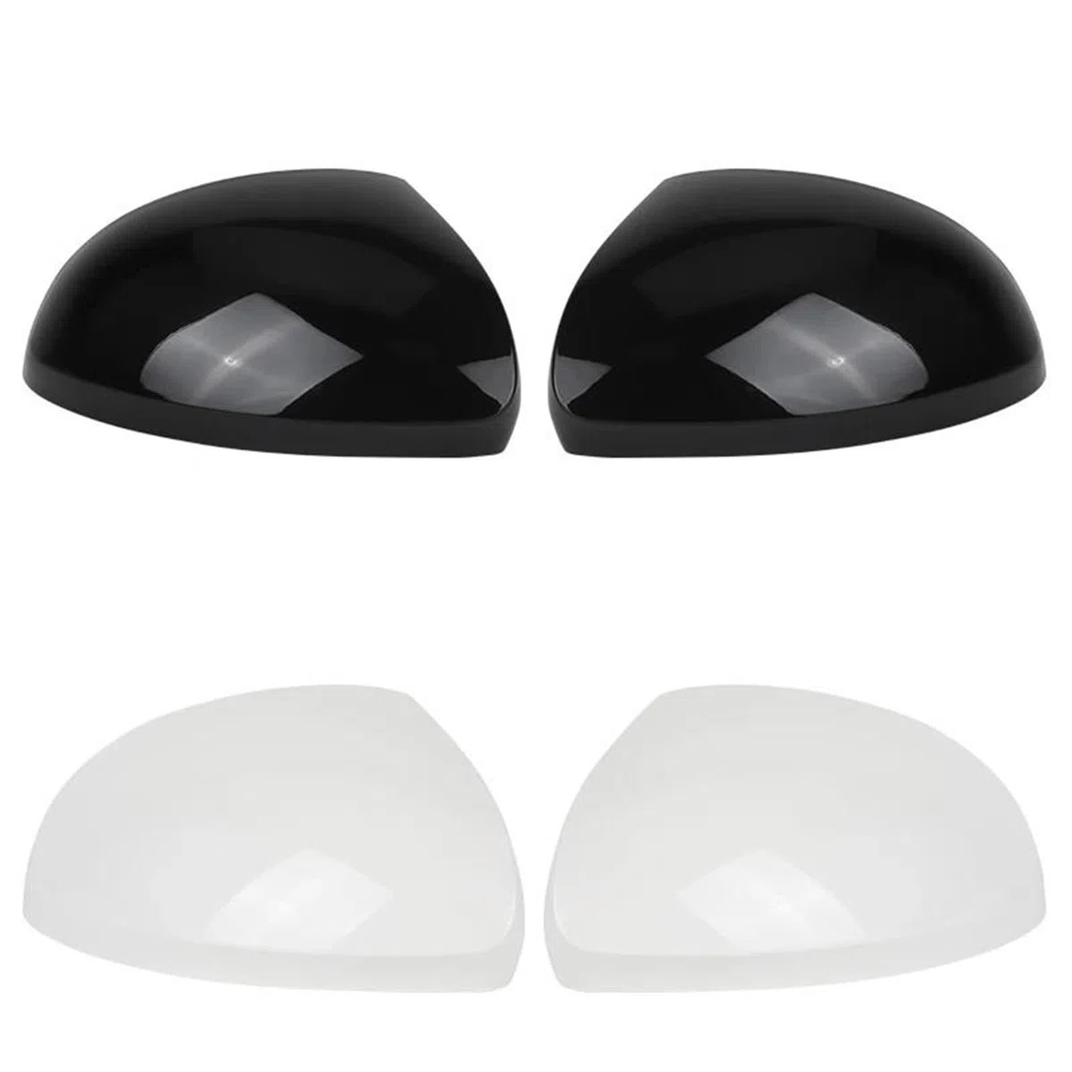 Tapa Espejo Cubierta De Espejo Retrovisor Exterior Para VW Para Tiguan 2010-2016 Carcasas Laterales (izquierda Y Derecha) Carcasa Latera Protector(Blanco izquierda)