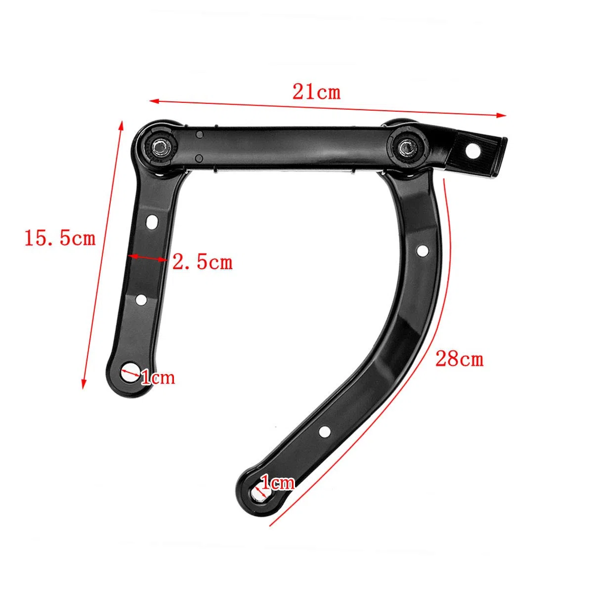 61617185366 Brazo limpiaparabrisas delantero derecho Compatible con BMW 5 6 Series E60 E61 E63 E64 Brazo limpiaparabrisas del lado derecho Brazo de limpieza reemplazo delantero derecho