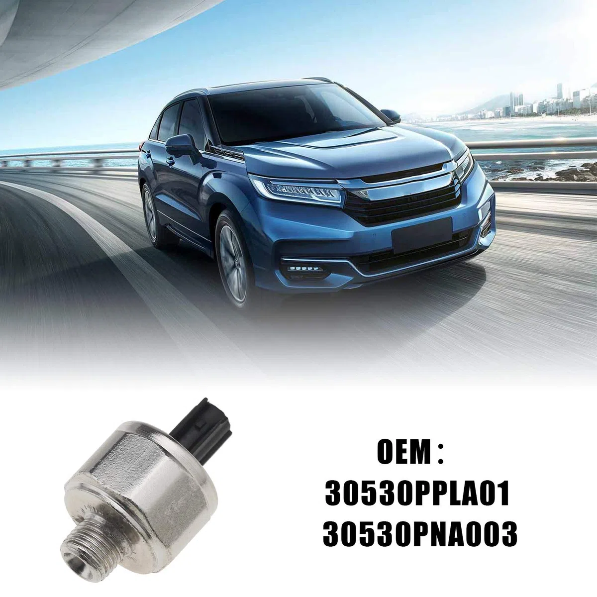 OTOTEC Sensor de golpes, compatible con Honda Accord Stream CR-V Odyssey (30530PPLA01, 30530PNA003)
