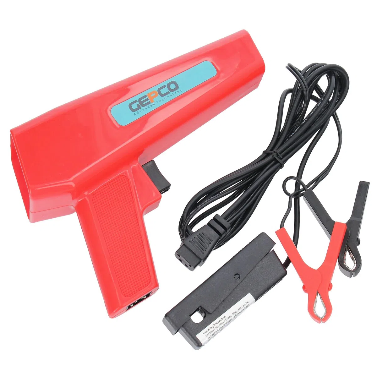 GEPCO Pistola de luz de encendido, herramienta de ajuste de encendido, lámpara estroboscópica 12 V/10 W, herramienta profesional para coche, universal, vehículos de gasolina 12 V