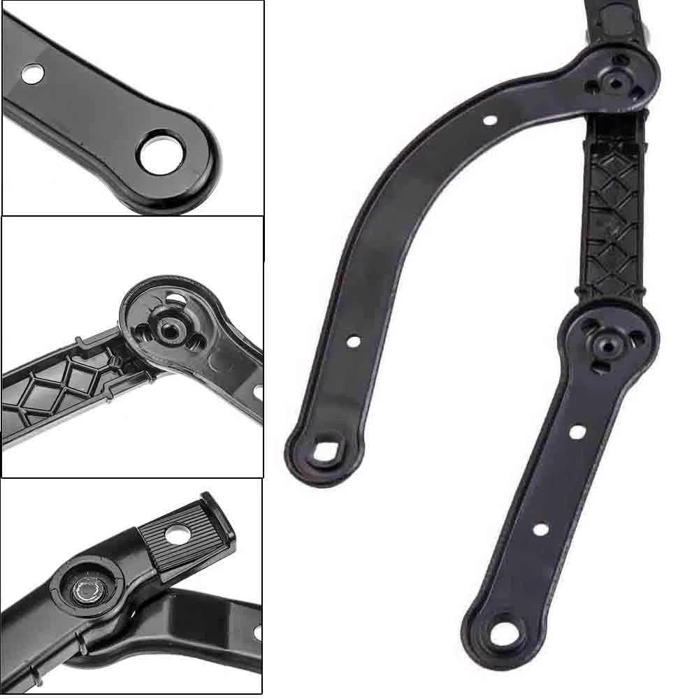 61617185366 Brazo limpiaparabrisas delantero derecho Compatible con BMW 5 6 Series E60 E61 E63 E64 Brazo limpiaparabrisas del lado derecho Brazo de limpieza reemplazo delantero derecho