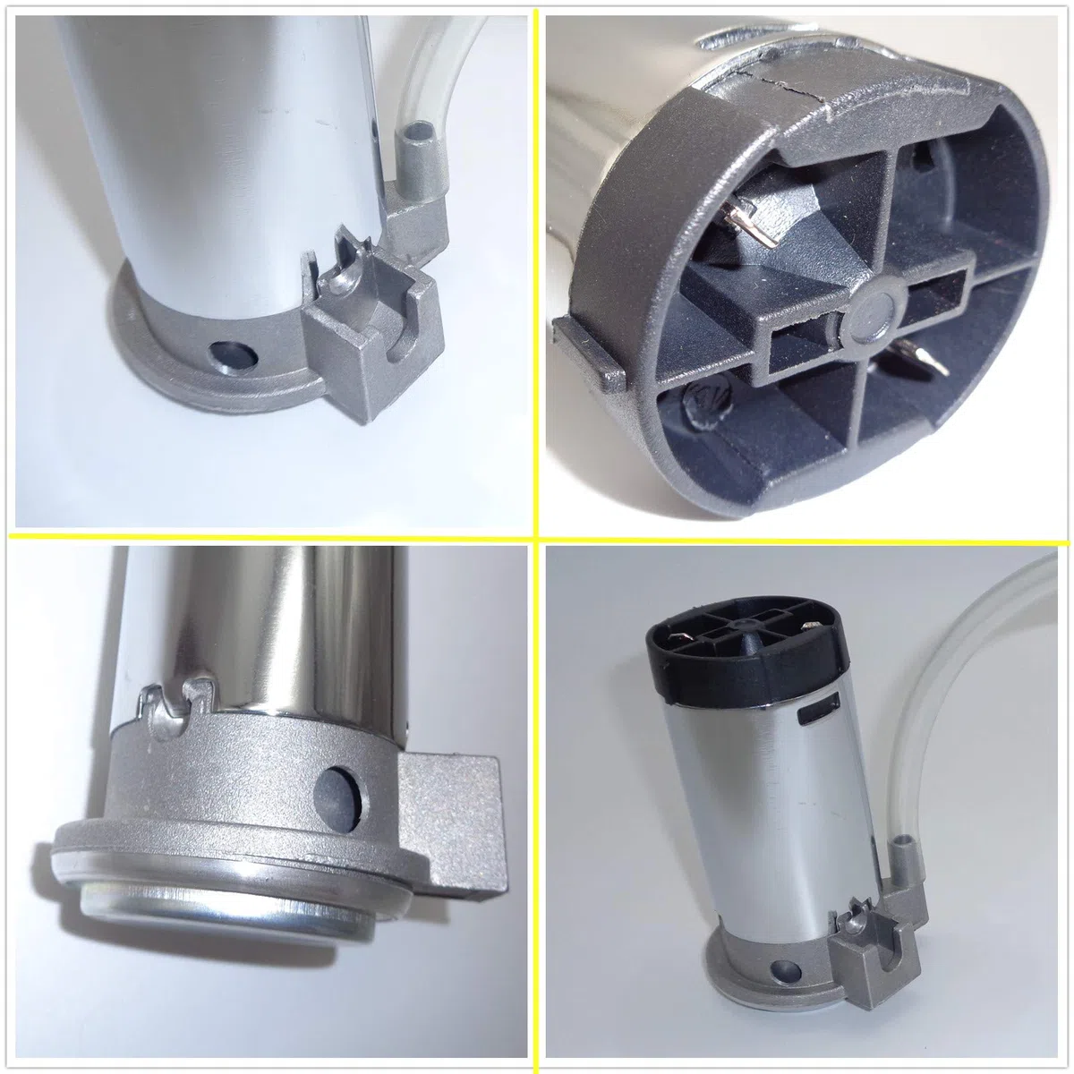 Bomba de aire de bocina Bomba de aire para automóvil Compresor de aire plateado Kit de bomba de aire Compresor cromado Air Pump para cualquier camión de bocina de aire de 24V camión barco etc