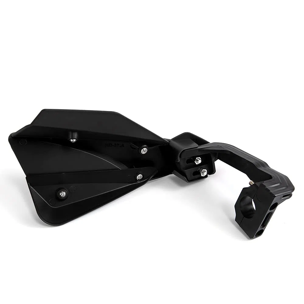 Guardamanos de Moto 22MM 25MM ABS Guardamanos Racing Para 80-650CC XR CR CRF Para Para 125-498CC RR 2T 4T (Negro)