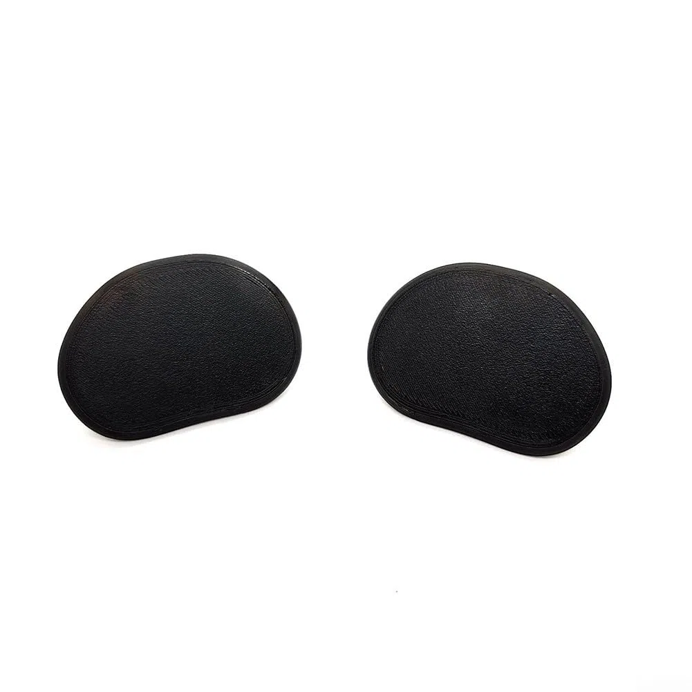 Par de tapas de arandela de faros delanteros compatibles con BMW Z4 E85 E86 2002-2008, repuesto de plástico ABS para OE 51117078261 51117078262, negro
