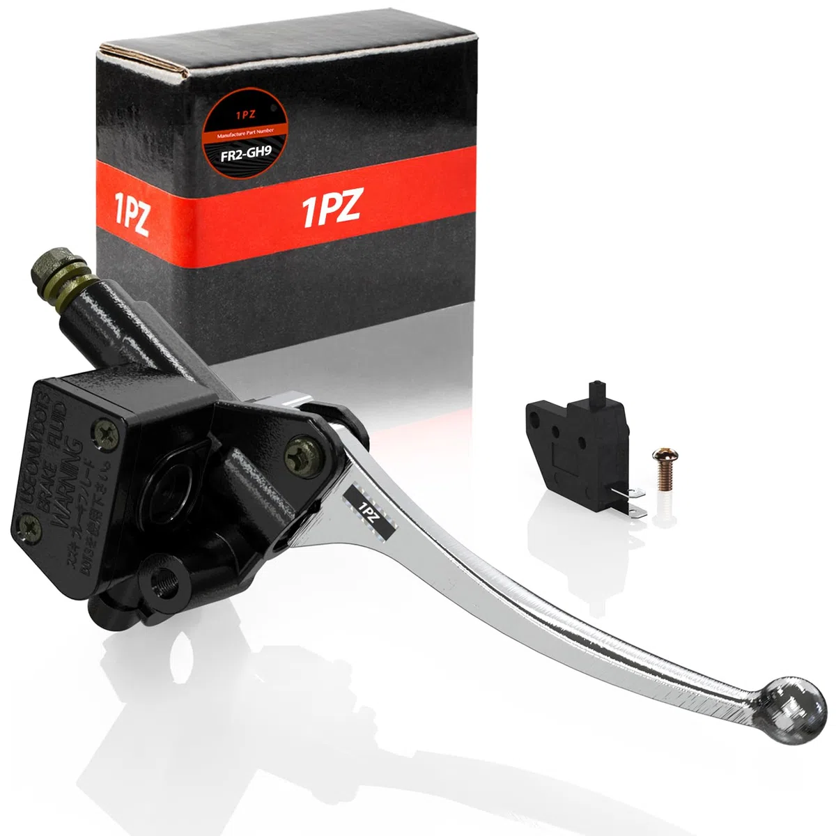 1PZ FR2-GH9 22mm cilindro maestro freno derecho delantero 7/8" universal duradero reemplazo para Suzuki Address V125G V100 Sepia ZZ Vexter Moto Scooter Dirt Bike, ATV Quad