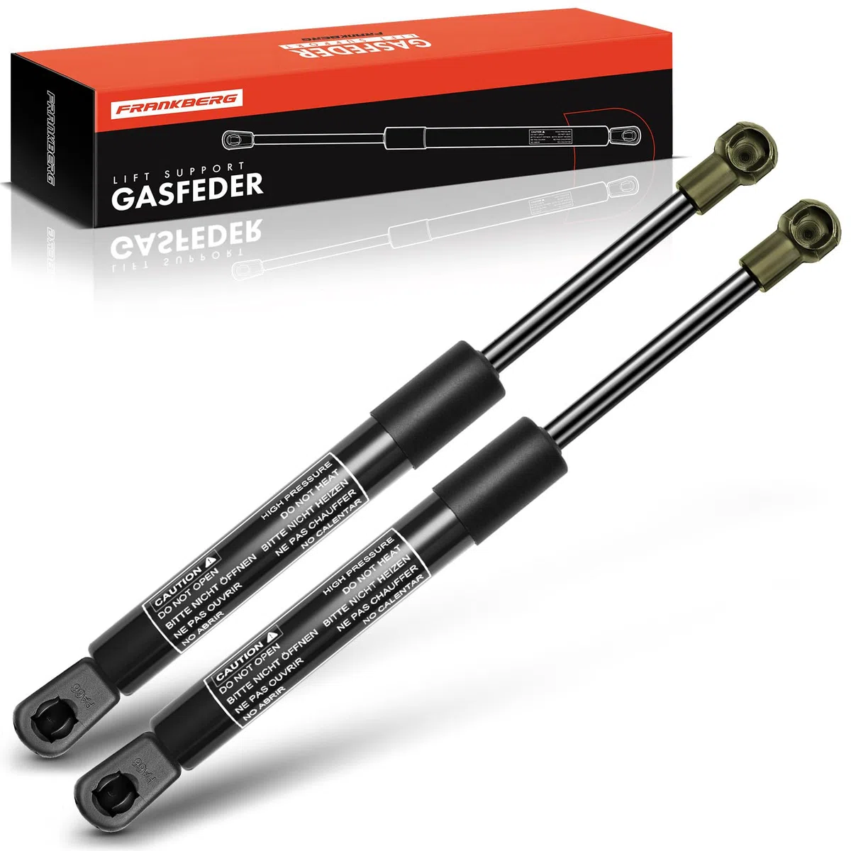 Frankberg 2x Amortiguadores de gas Capó Compatible con W163 ML230 ML270 ML320 ML350 ML400 ML430 ML500 ML55 AMG SUV 1998-2005 Replace# 1638800029