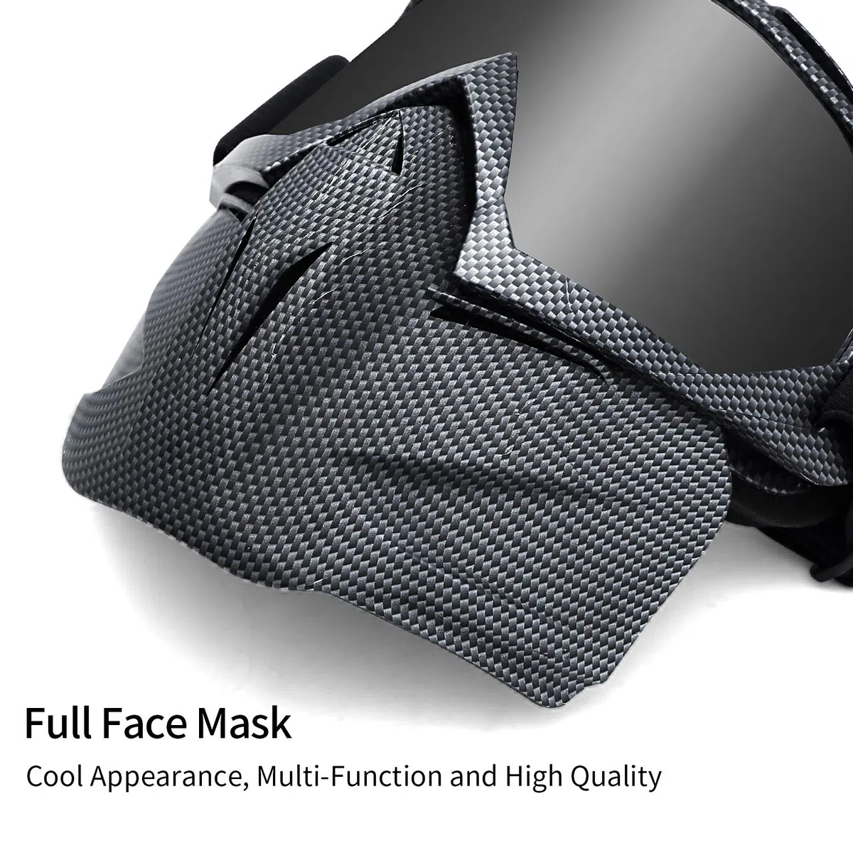 LAMEDA Máscara De Casco Moto Motocross Con Gafas Antivahos De Sol VLT 18%/S3 Para Mujer Y Hombre, Mascara Deportiva Para Esqui Motocicleta