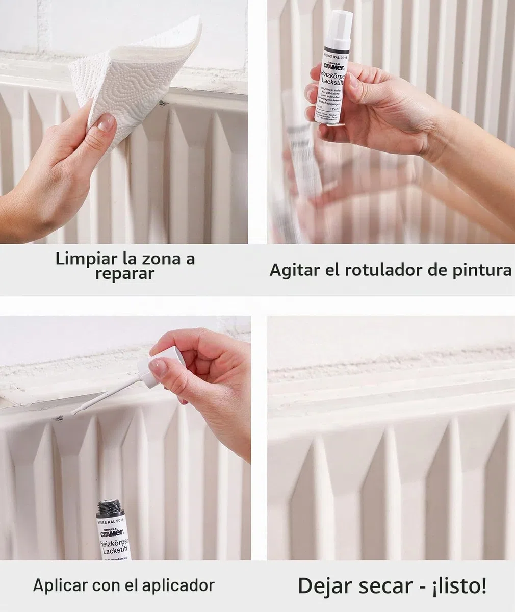 Cramer Lápiz de retoque para radiadores | 9016 | Blanco