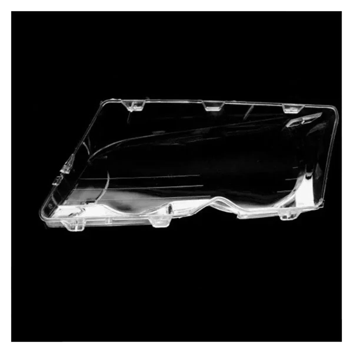 Cubierta Lente Faro para BMW E46 Coupe para Convertible Pre-Facelift 1999-2003 para M3 2000-2006 Cubierta Lente Faro Delantero Coche Cubiertas Lentes Faros(Left)