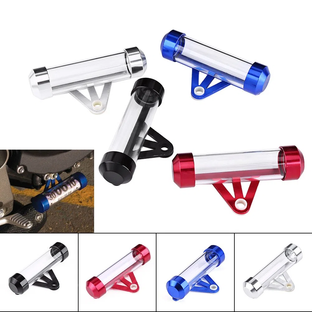Soporte de Disco de Impuestos de Seguro de Motocicleta, Tubo de Impuestos de Motocicleta, Marco de Soporte de Tubo de Disco de Impuestos Cilíndrico Marco de Soporte de Tubo de Disco de(Dinero)