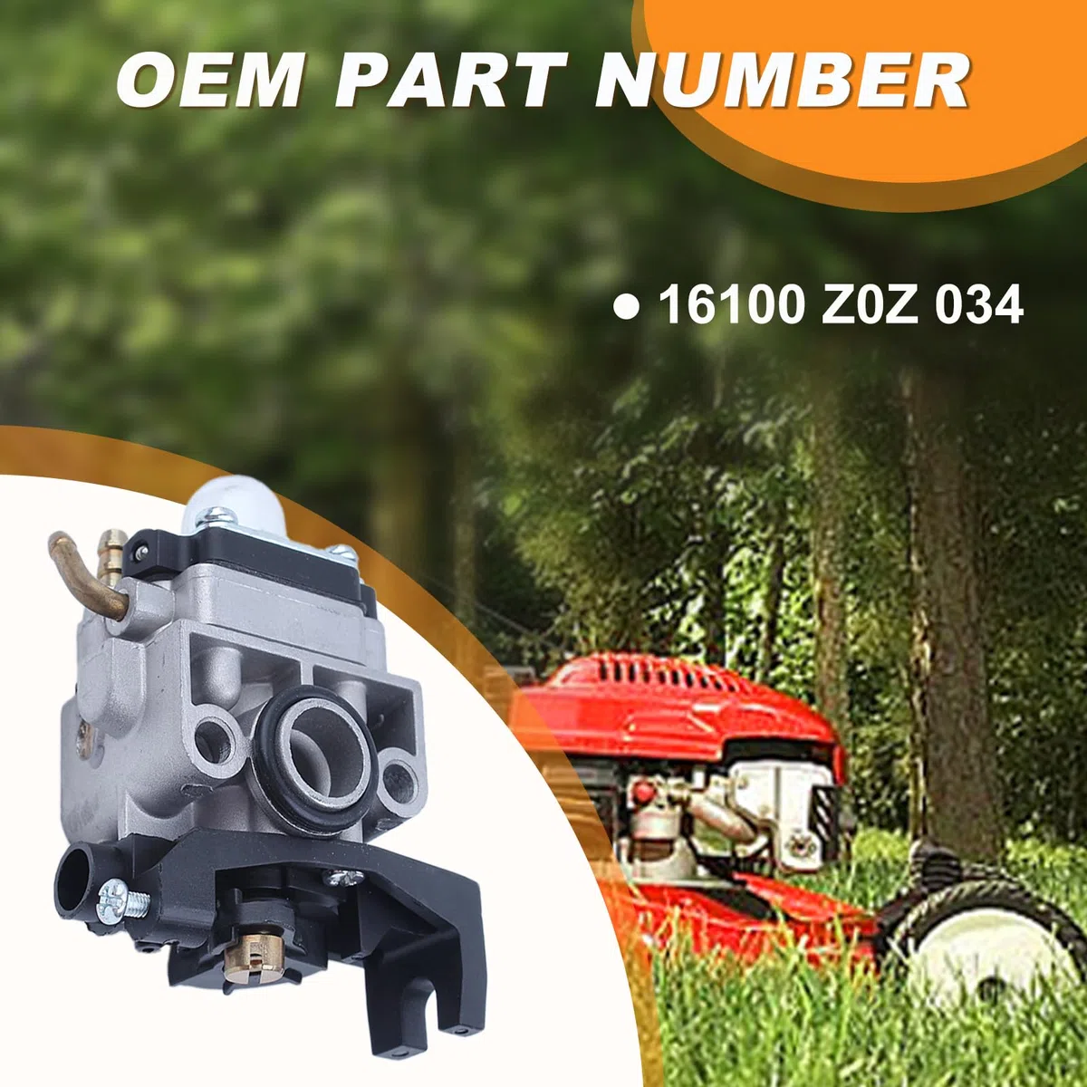 Carburador Kit para Desbrozadora para Honda GX35 GX25 GX22 GX31 HHT35S HHT35S Kit de Carburador con Viene Junta, Bujía, Manguera, Burbuja de Aceite, Filtro de Combustible