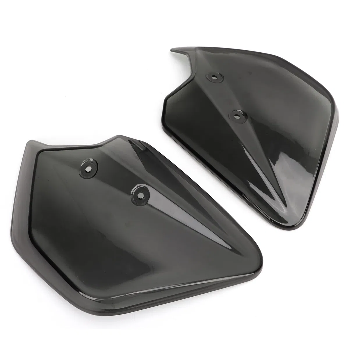 Qqmora 1 par de Protectores de Mano de Motor Ahumado, Protectores de Manillar para Nmax 125/150/155 Xmax 250 300 400, Protección contra el Viento y Frío