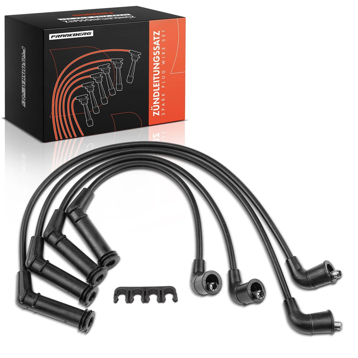 Frankberg 4x Juego de cables de encendido Compatible con i10 PA 1.1 Picanto SA 1.1 Getz TB 1.1 Atos MX 1.1 Picanto SA 1.0 Replace# ZEEF1530,2750102H00