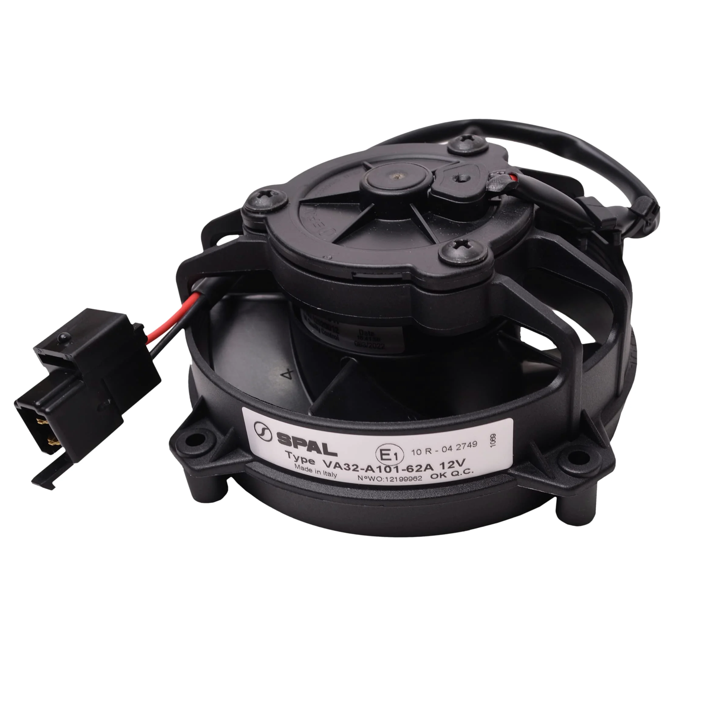 Enduro Beta RR 2T 4T a partir de 2010 hasta 2019 - Juego de ventiladores de refrigeración con interruptor térmico