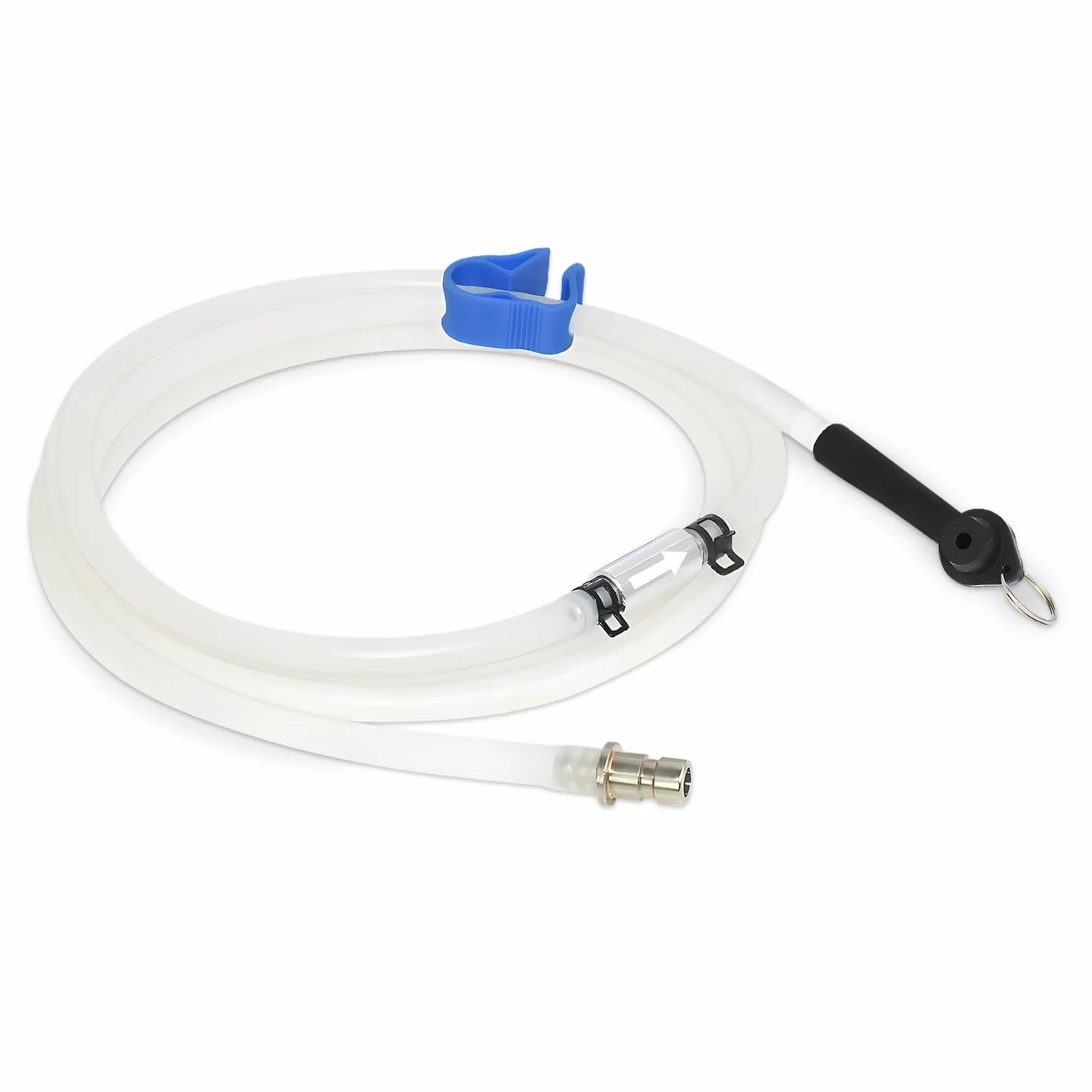 FIRSTINFO A1151G | Manguera de Purga de Frenos 1,5M con Válvula Antirretorno | Compatible con FIRSTINFO Purgador de Frenos