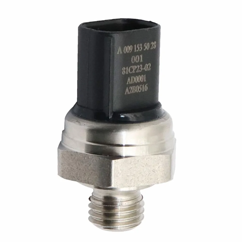 Riloer Sensor de presión trasera de escape del motor, sensor de presión trasera de escape del motor 0091535028, 0071534328, 81CP23-02, 100003433, A0091535028, 81CP2302