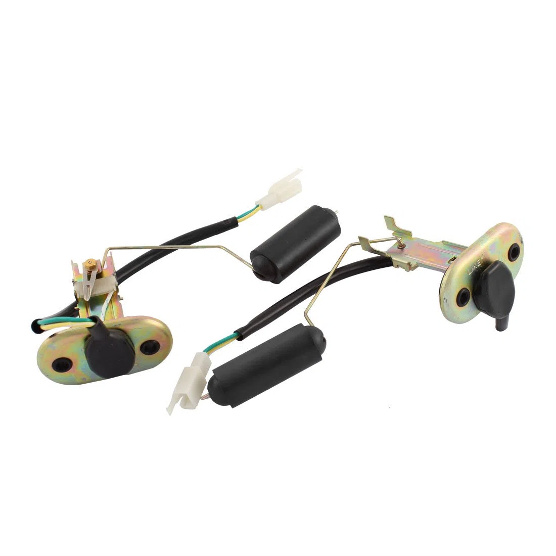sourcing map Sensor de Nivel de Combustible 2 X Moto Accesorio Tanque de Combustible del Flotador 25cm para Sukuki Princess