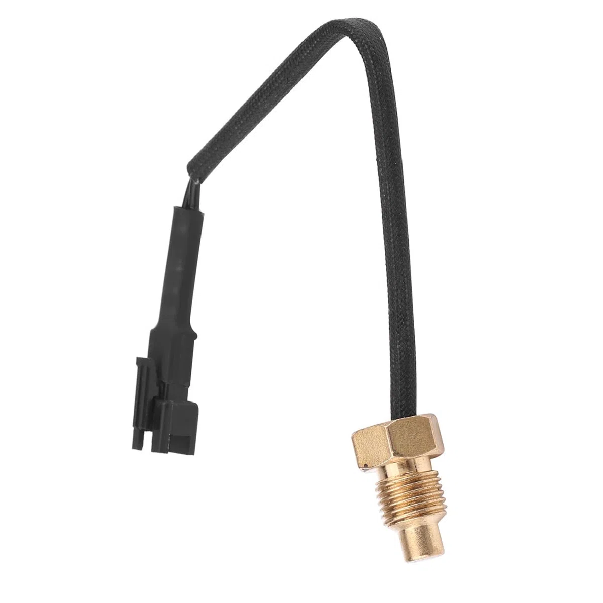 Ymiko Termómetro Digital de Motocicleta Termómetro Digital Universal de Motocicleta Medidor de Temperatura de Temperatura del Agua para Scooter de Carreras Quad Square(Luz roja)