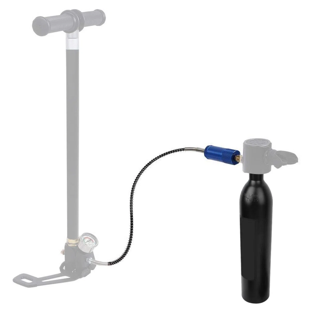 Separador de Aceite y Agua ,Cilindro de Oxígeno con Bomba de Aire de Alta Presión de Aluminio ,Accesorio de Buceo Separador de Aceite y Agua ,para Tanque de Oxígeno Tamaño Mini 0 40mpa Accesorios