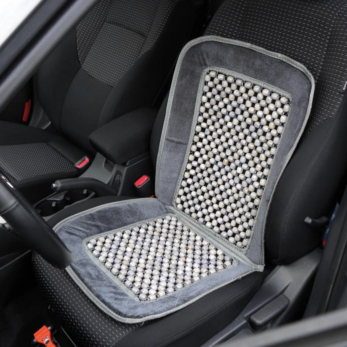 CARPOINT 0323219 Pieza Protector asiento coche negro/gris