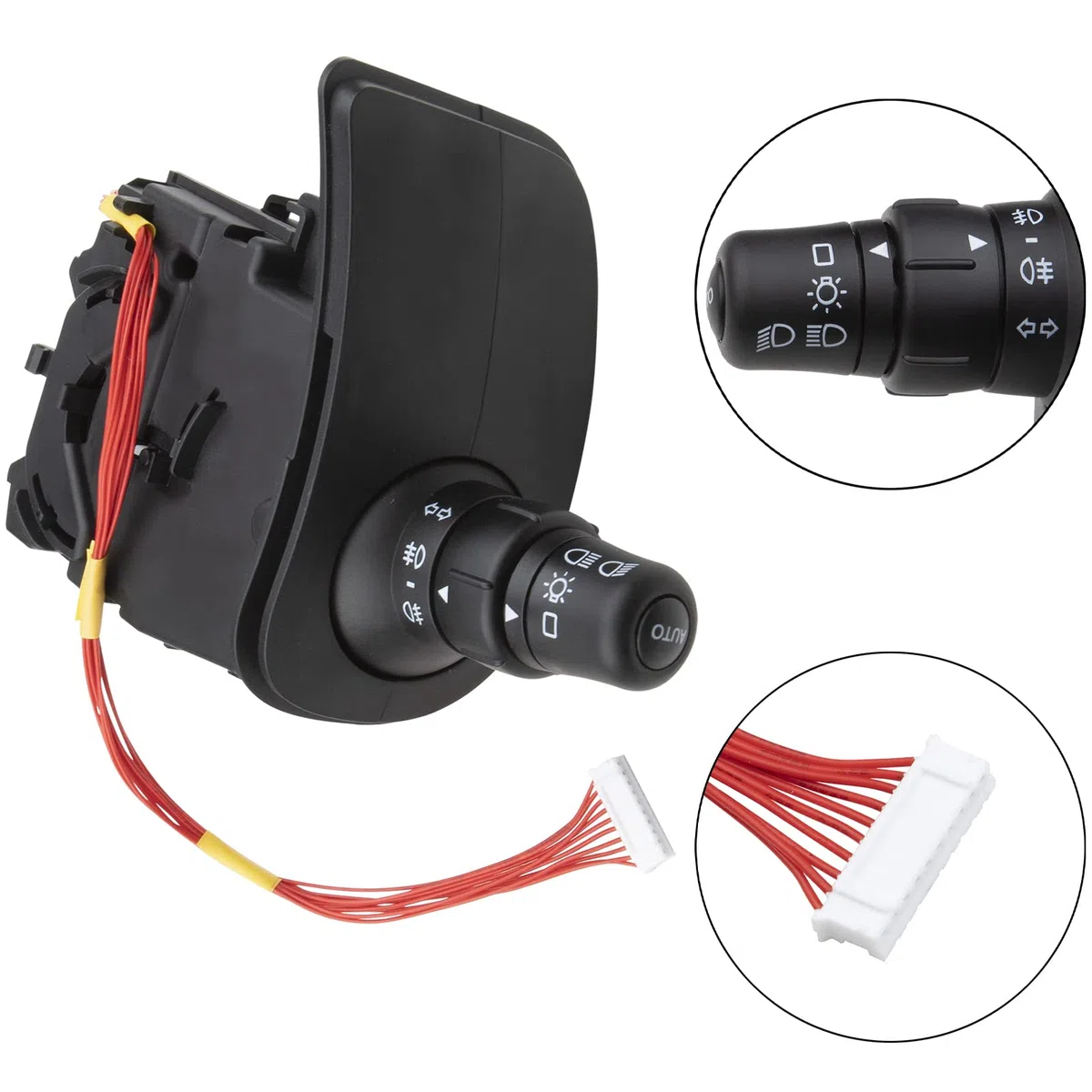 Interruptor de Tallo indicador de faro, Interruptor de Columna de Dirección para Renault Clio MK3 Kangoo Modus 7701057090