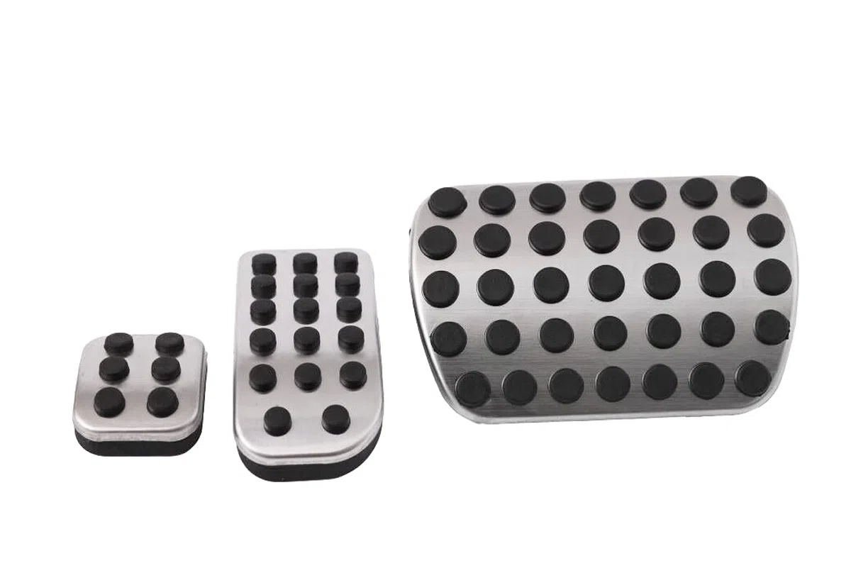 Juego de 3 accesorios para pedal de acero inoxidable para Vito Viano V-Class Valente Metris W639/W447