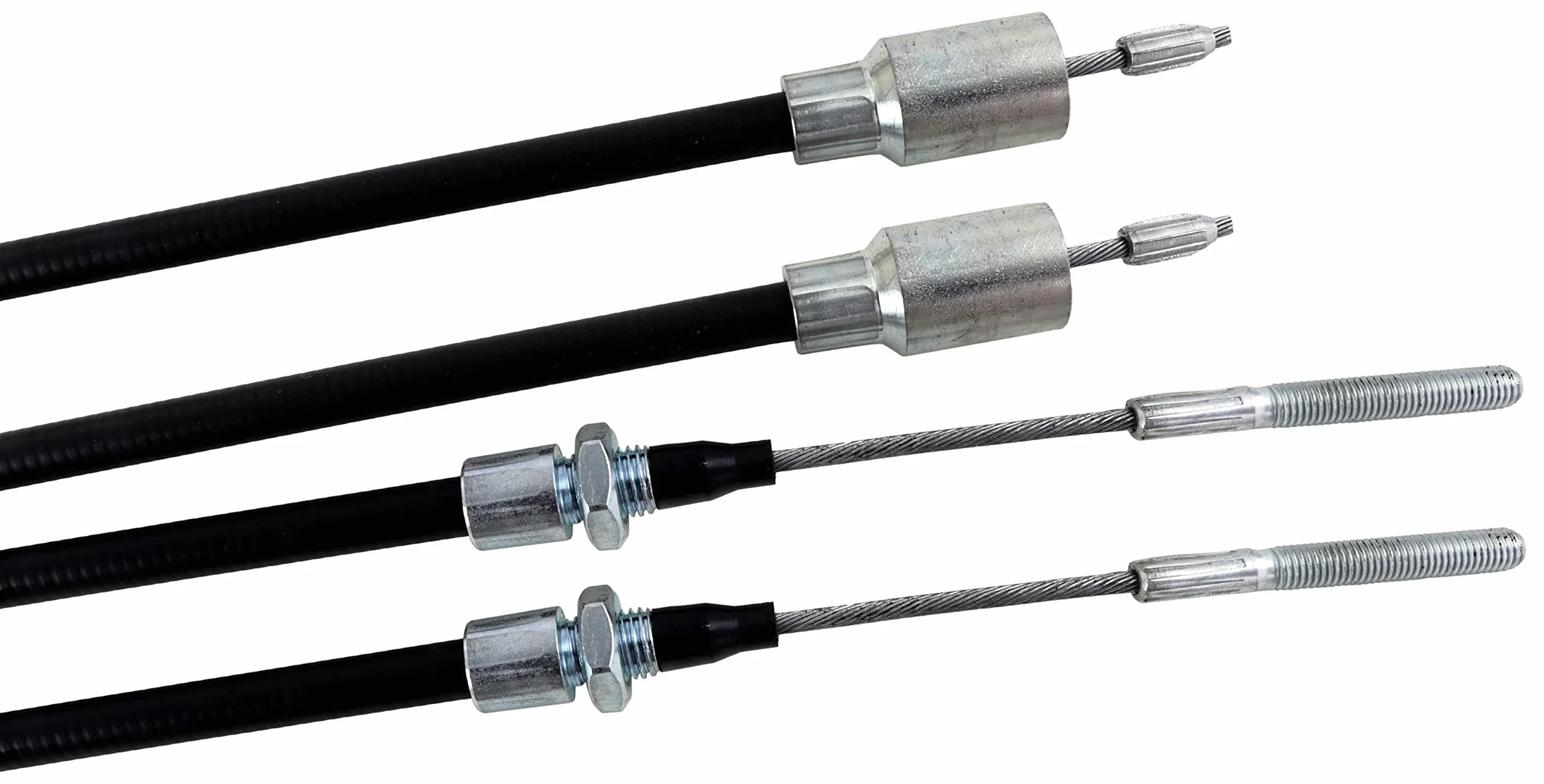 p4U 33921-1.18 - 2 Cables de Freno para Knott (Longitud Total: 1840 mm, Cable Bowden 20-2425/1)
