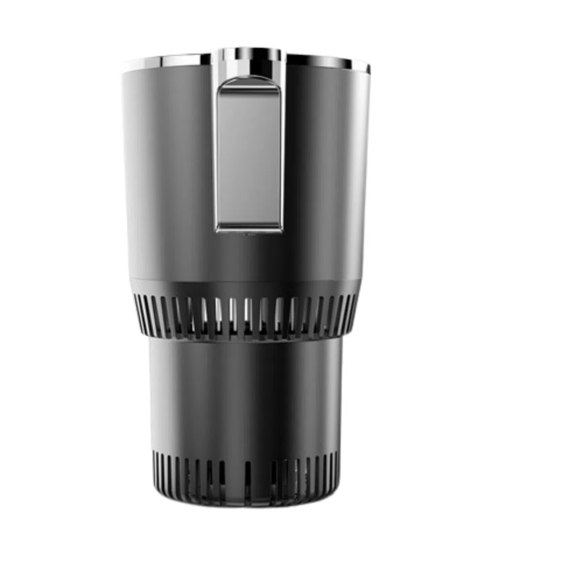 Roadmug - Heating and Cooling Car Cup Holder, 2 in 1 Smart Car Heating Cooling Cup Holder, Roadmug Can Heat Or Cool Drink (Black)