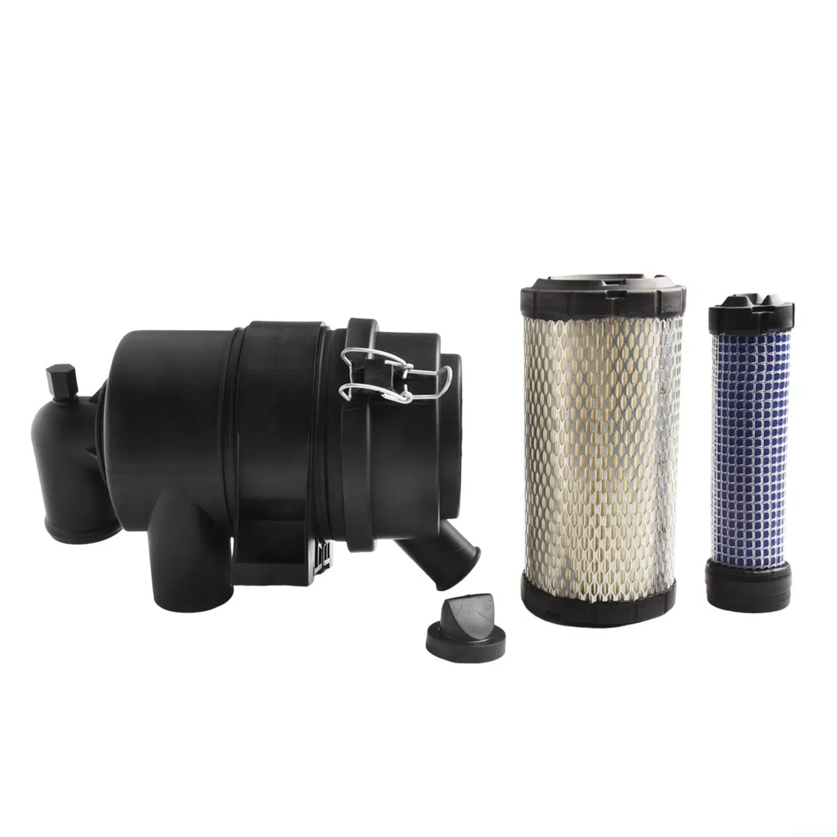 Limpiador de aire G042545 con filtros de repuesto P535396 P822686 para uso en excavadoras, adecuado para BOBCAT 300 400 Series, D722, motores 3054