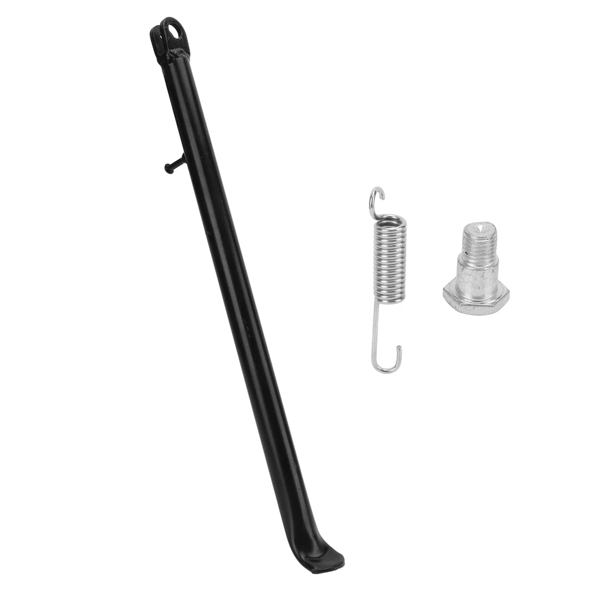 Pata de cabra lateral de motocicleta, pata de cabra de moto de cross, pata de cabra de motocicleta de 420 mm/16,54 pulgadas, soporte de pata de cabra lateral de motocicleta de repuesto para Apollo 125