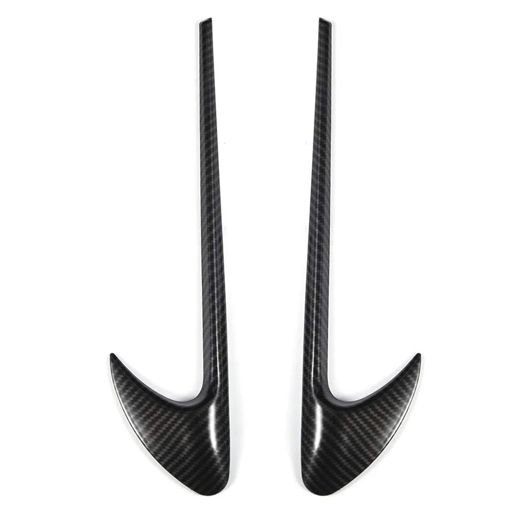 Tbest Insignia Amg para Guardabarros de Coche, Pegatinas Decorativas para Guardabarros de Coche, Estilo de Fibra de Carbono Compatible con Mercedes Ces Cls Class W205 W213