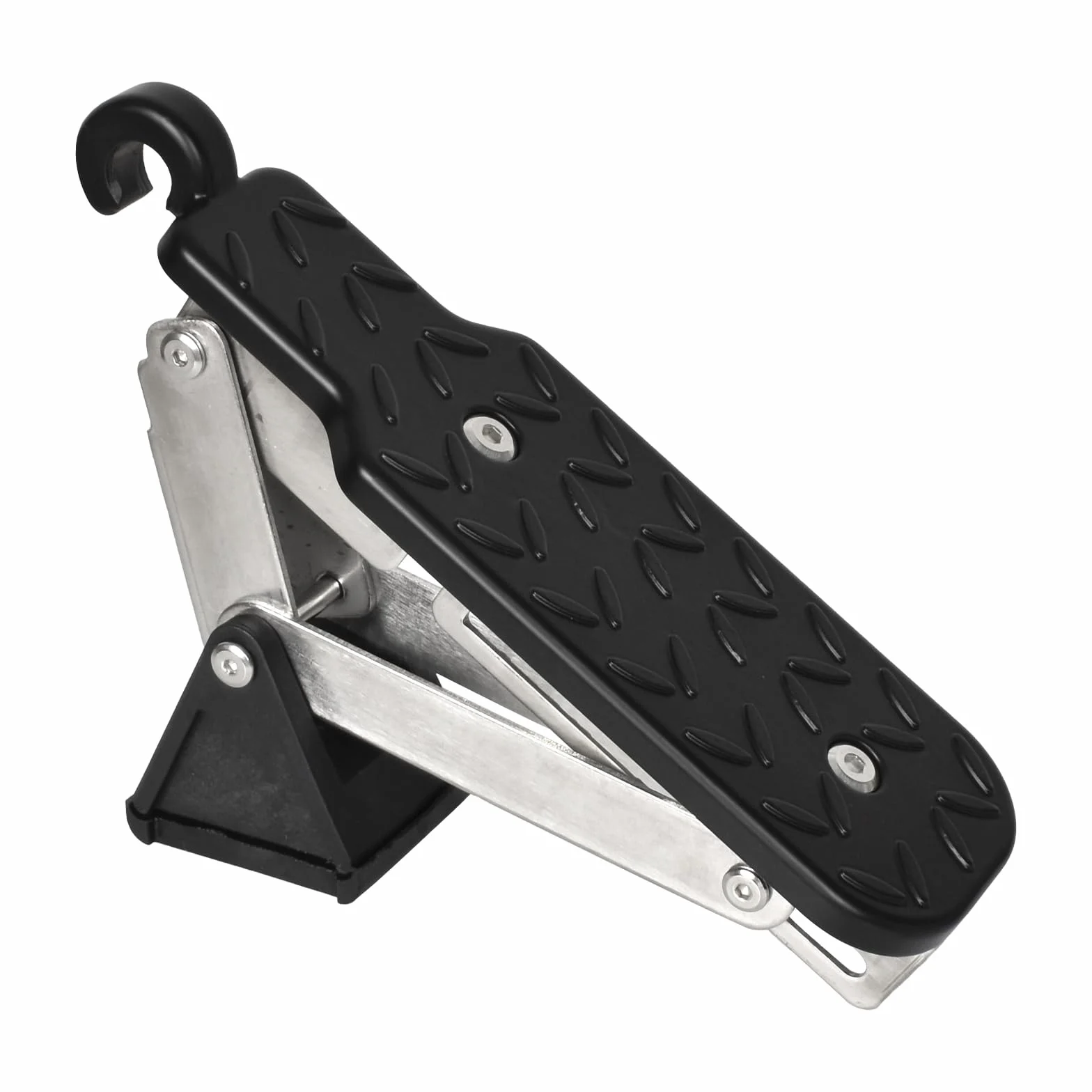 Dokeno Escalón de Puerta de Coche, Pedal de Puerta Plegable para Coche, Paso de la Puerta del Coche Regolabile con Amortiguador, Fácil Acceso al Techo, Apto para la Mayoría de Vehículo, SUV, Jeep, RV