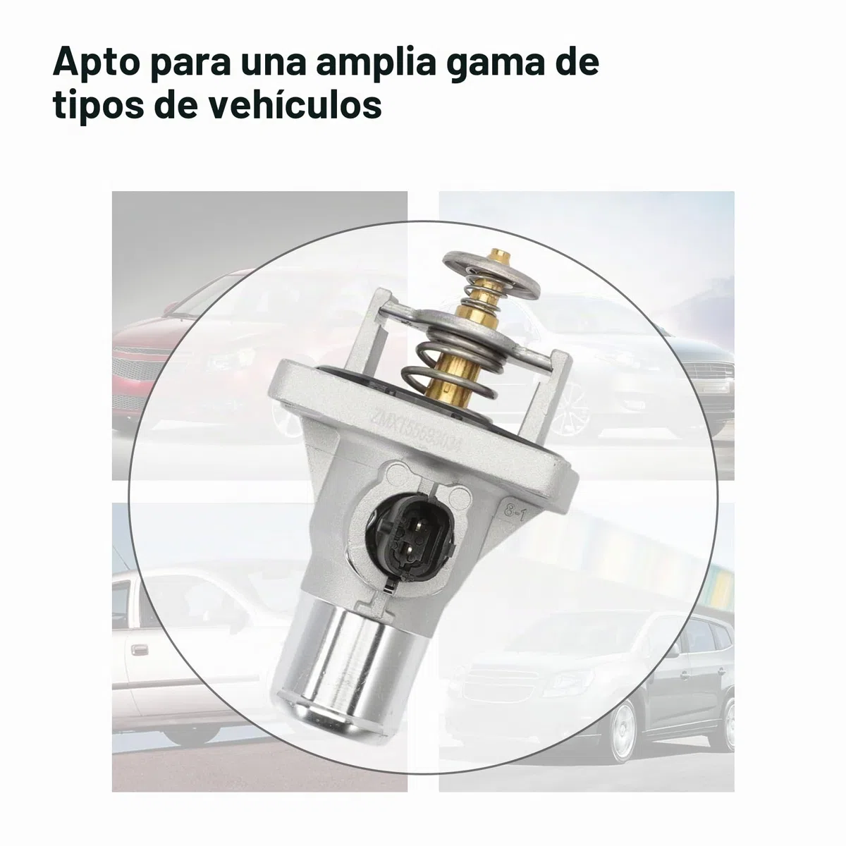Termostato refrigerante carcasa, sello, sensor 2 polos delantero izquierdo para Cruze Orlando Astra Insignia Vectra Zafira 96984104 Termostato refrigerante 71770832