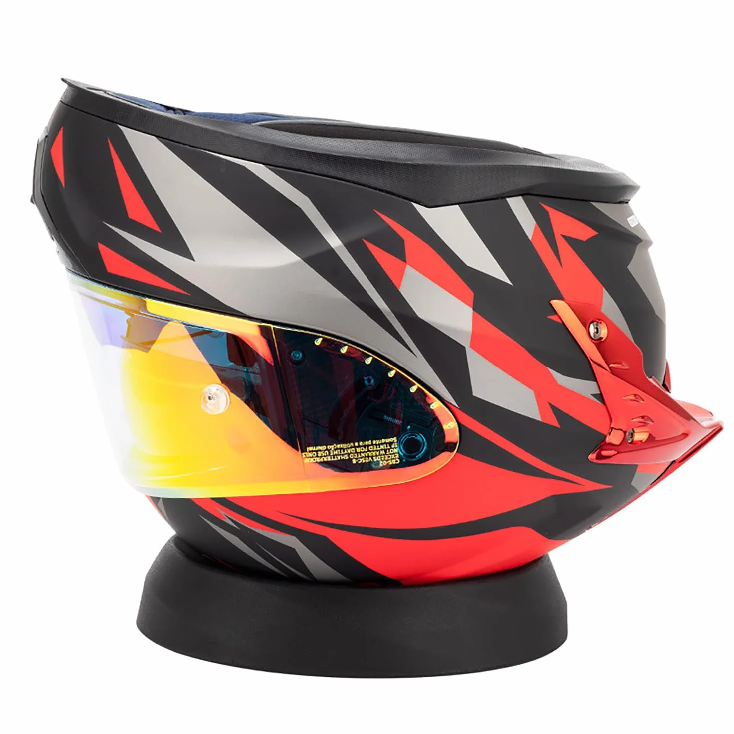 Soporte para Casco de Moto, Base Antideslizante para Cascos de Motocicleta, Almohadilla de Caucho Universal para Exhibición en Tienda, Garage o Hogar
