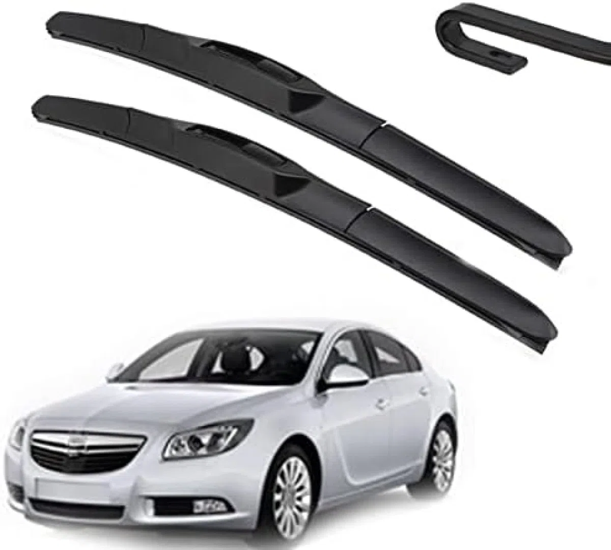 Juego de 2 escobillas limpiaparabrisas para Ventana Delantera de Coche, para Opel, para Insignia Hatchback 2008 2009 2010 2011 2012 2013 2014 2015 2016 2017 24 "+ 18" limpiaparabrisas