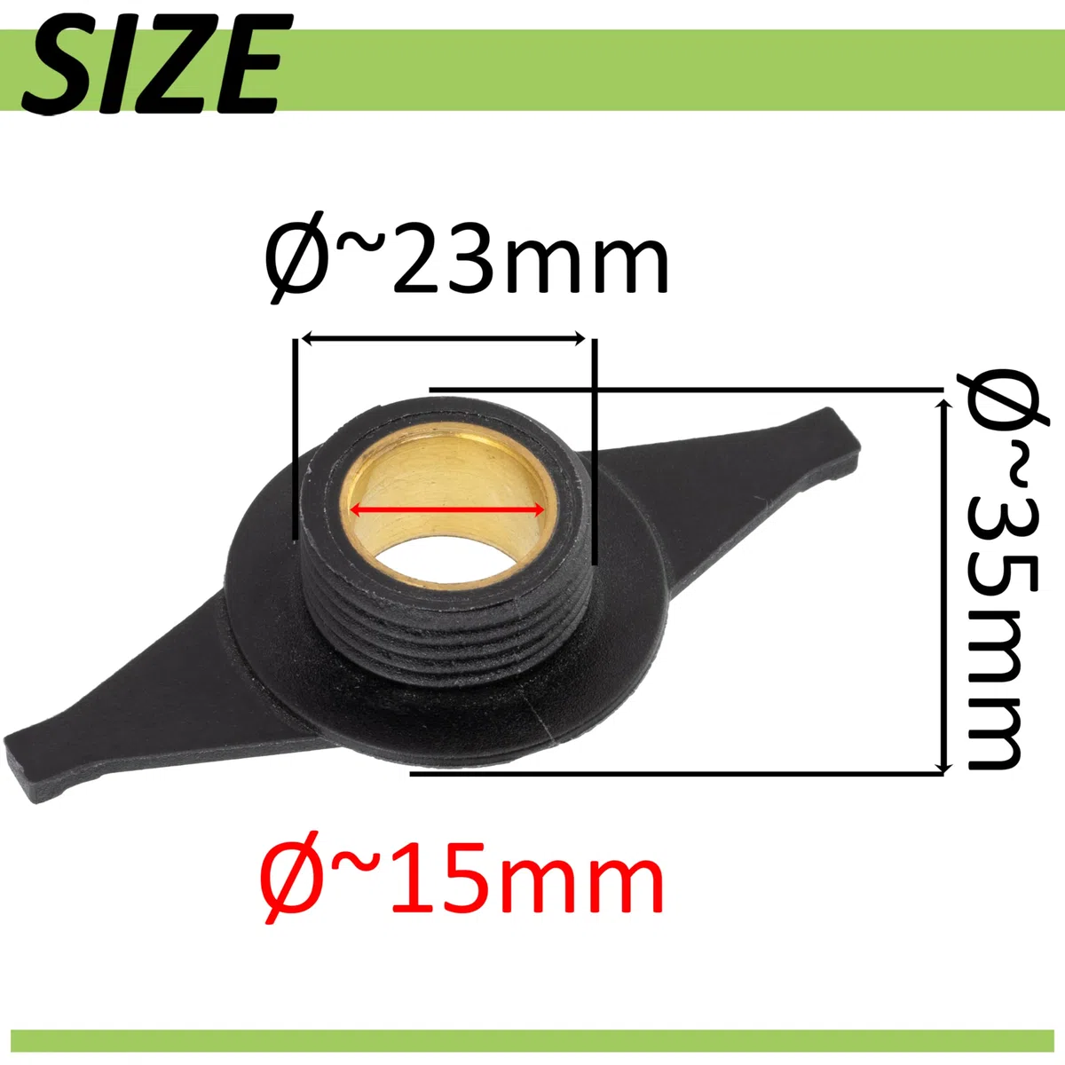 AERZETIX - C70601 - Tornillo sin fin de bomba de aceite para motosierra - compatible con Solo 639 , 645 , 650 DEKO , 651 , 651H , 651SP , 644 , 644H , 665 , 646