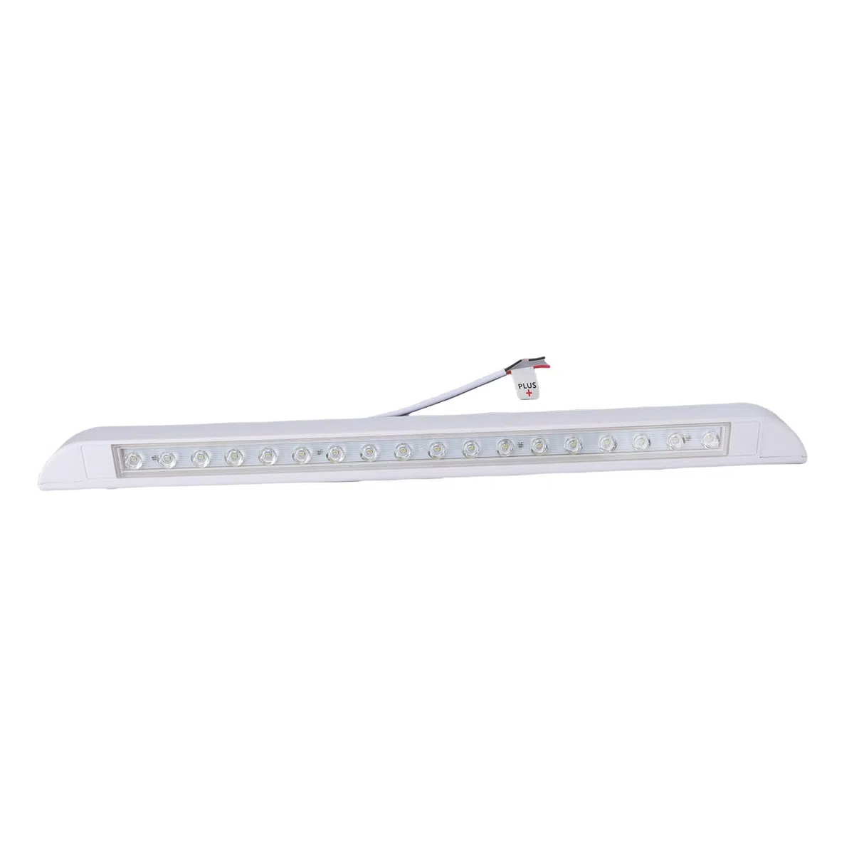 KIMISS Luz LED para Porche RV, 6000K, Blanco Frío, Diseño Delgado, Alto Brillo, 900LM, para Toldo, Camión, Remolque, Iluminación Exterior de 20 Pulgadas (Blanco Sin Interruptor)