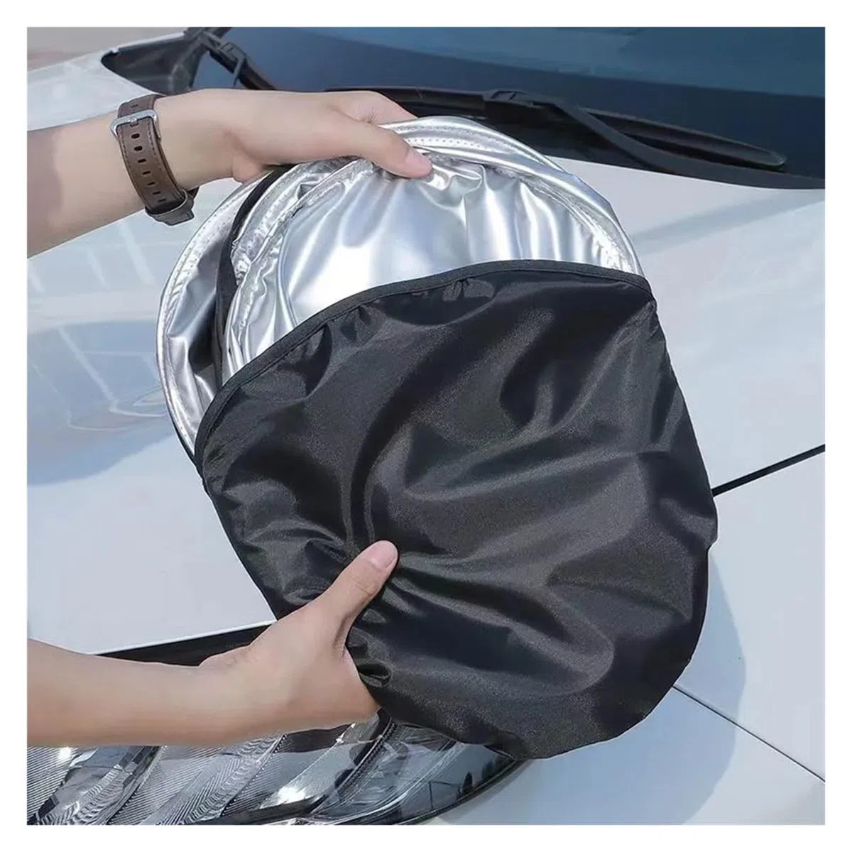 Parasol Coche Protección Parasol Plegable Para Parabrisas Coche Para Ebro S700 S800 Reflector Rayos UV Protector Visera Ventana Coche Parasol Trasero Coche