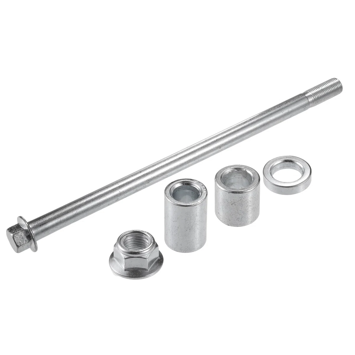A ABSOPRO Eje de Rueda Delantera o Trasera de ATV con Casquillo y Tornillo M12 de 230mm