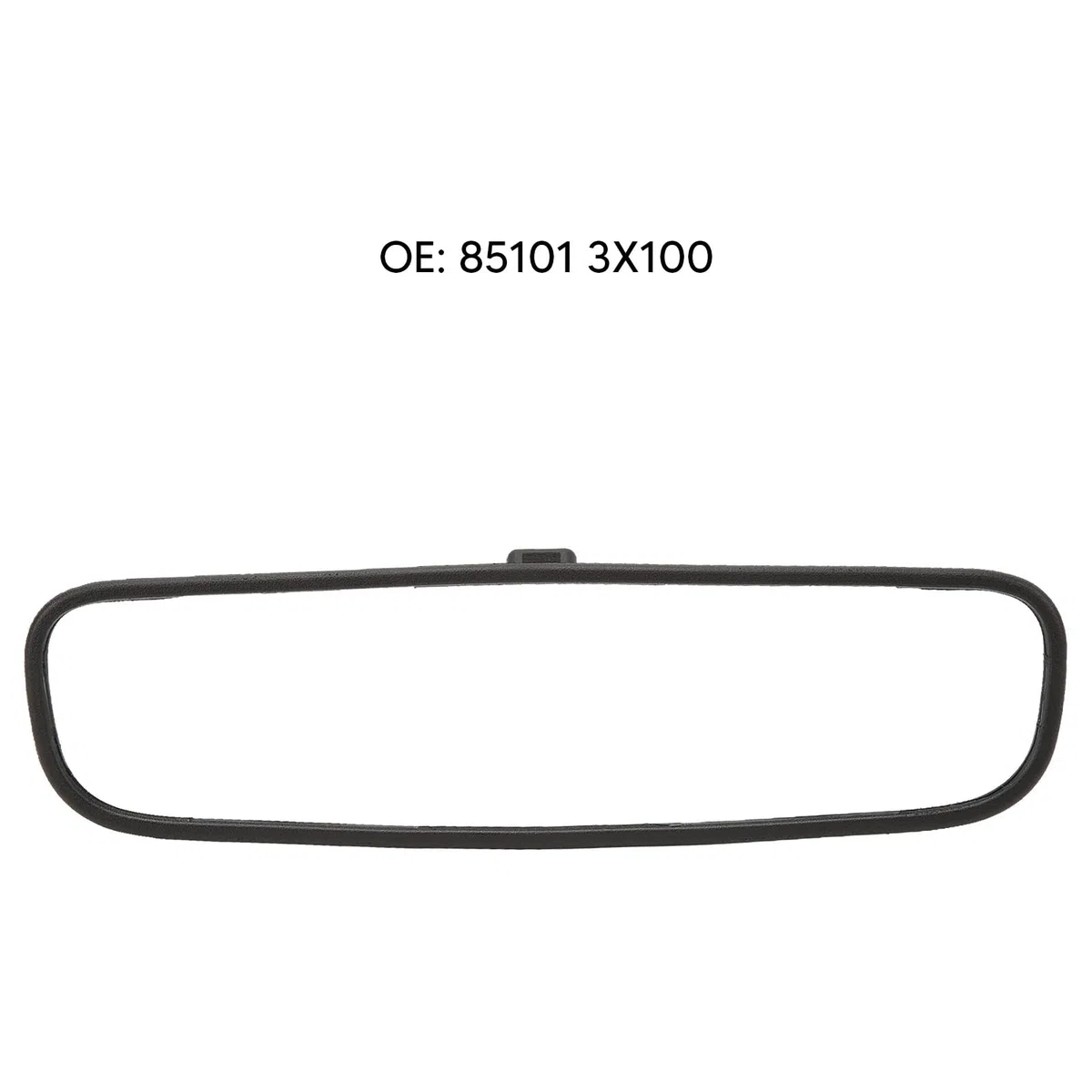 85101 3X100 Reemplazo de Espejo Retrovisor Interior, Espejo Retrovisor Interior Universal para Automóvil para Elantra I10 I20 I30 I40, Vista Clara, Fácil de Instalar